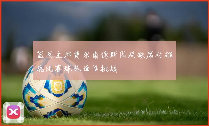 篮网主帅费尔南德斯因病缺席对雄鹿比赛球队面临挑战