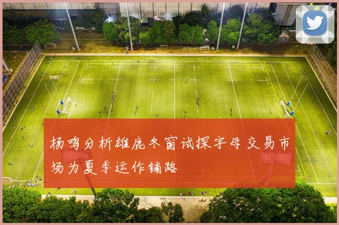杨鸣分析雄鹿冬窗试探字母交易市场为夏季运作铺路